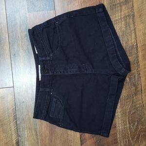 Bullhead Denim Co. Navy Blue Mom Short, Size 7